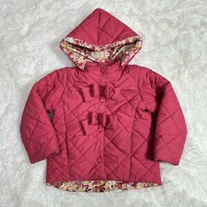 YT1386 UNITED ARROWS ユナイテッドアローズ グリーンレーベルリラクシング 中綿ジャケット 105cm ガールズ 女の子 GREEN LABEL RELAXING 