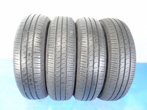 ブリヂストン ECOPIA NH100C 155/65R14 75H★8分山 2021年 4本 ノーマル 【福島発 福島発】FUK-E14245★夏