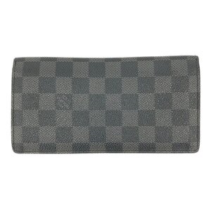 LOUIS VUITTON ルイヴィトン 財布 ダミエ グラフィット ポルトフォイユブラザ N62665/SP2098【CLAYD033】