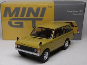 MINI GT★ランドローバー レンジ ローバー 1971 バハマゴールド MGT00495-L LAND ROVER Range Rover Bahama Gold 1/64 TSM