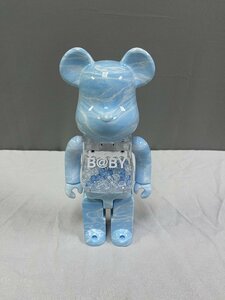 BE@RBRICK 400％ Water Crest Ver. MEDICOM TOY メディコムトイ ベアブリック 中古 TN 1