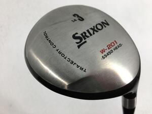 即決 お買い得品！中古 スリクソン(SRIXON) W-201 フェアウェイ 3W ツアーブラックV-23 14 S