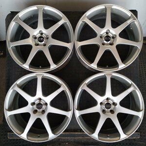 管理番号：A1-88【4本価格】【18x7.5J 5x100 ET+50 ハブ73】ヨコハマ AVS モデル7・インプレッサ レガシィ等・適格請求書発行可能