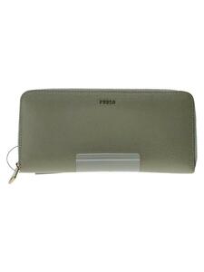 FURLA◆長財布/レザー/GRY/無地/レディース/PCX8UNO