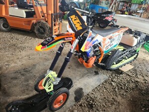 KTM450 スノーバイク