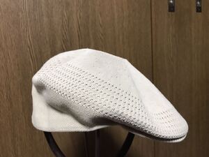 KANGOL カンゴール　メッシュ　ハンチングキャップ　帽子　ベージュ　Ｌ　