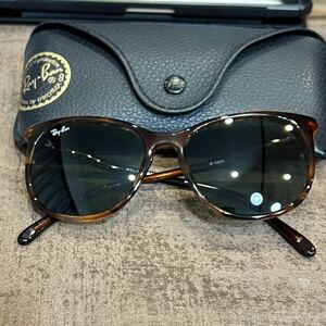 【即決】美品 Ray-Ban レイバン W1938 サングラス アイウェア メガネ ウェリントン 遮光 トータス B&L ボシュロム ヴィンテージ