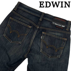 EDWIN エドウィン 503WF W28 (約78cm W31相当) WILD FIRE 503 ストレッチ あったか パンツ 防寒 ウォーム 暖パン デニム パンツ