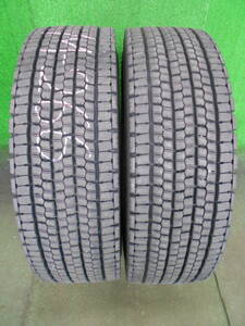 M-266 295/80R22.5 153/150J BS W999 バリ山 2本set