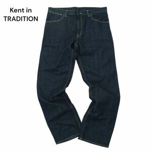 Kent in TRADITION ケント 通年 インディゴ★ デニム パンツ ジーンズ Sz.94　メンズ 大きいサイズ　A4B01025_2#R