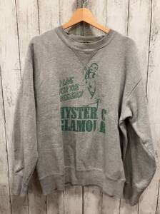 HYSTERIC GLAMOUR ヒステリックグラマー スウェット 2183CS07 グレー