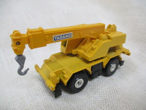 Σ124 ミニカー TOMICA TOMY tomica TADANO ROUGH TERRAIN CRANE タダノ 多田野 ラフターライン クレーン NO.2 1/96 1979 日本製 建設車両