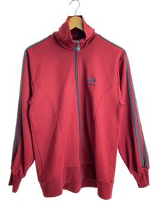 adidas◆推定90s/銀タグ/トラックジャケット/マレーシア製/ジャージ/M/ポリエステル/BRD