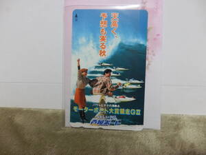 未使用　モーターボート大賞競争GⅡ　芦屋ボート　テレホンカード　50度