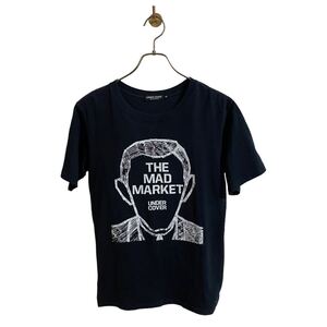 【アンダーカバー THE MAD MARKET限定 ブラック Tシャツ メンズS artscabut期 685 jonio UNDERCOVERISM マッドマーケット マッドストア】