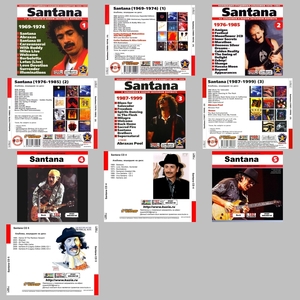 【スペシャル版】SANTANA CD1+2+3+4+5 超大全集 まとめて49アルバムMP3CD 5P⊿