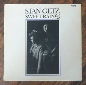 極美! UK VERVE MONO オリジナル VLP 9178 SWEET RAIN / STAN GETZ Quartet MAT: A1/B1