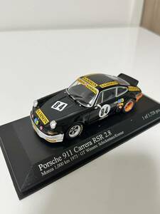 MINICHAMPS　1/43　PORSCHE 911 CARRERA RSR 2.8 Monza 1,000km 1973 GT Winners:Schickentanz/Kremer 1728台限定