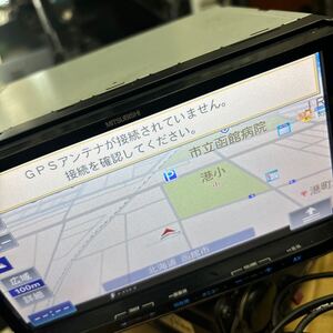 動作品 三菱電機 メモリーナビ NR-MZ03 ワンセグ DVD再生 USB Bluetooth