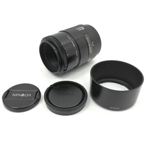 1円【一般中古】MINOLTA ミノルタ/交換レンズ/AF MACRO 100 F2.8/77