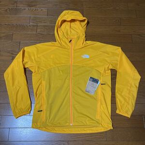 新品ノースフェイス★M★the north face★ スワローテイルフーディ★NP72002★イエロー黄色thenorthfaceTNFトレイルラン二ング登山トレラン