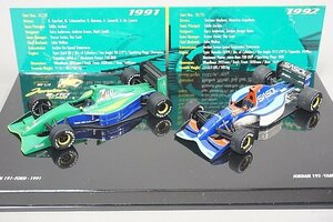 ミニチャンプス PMA 1/43 ジョーダン 191 フォード 1991 / ジョーダン 192 ヤマハ 1992 2台セット 402109192