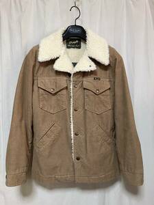 Wrangler Wrange Coat ラングラー レンジコート コーデュロイ×裏ボア ブラウン XS 中古品 ブルゾン