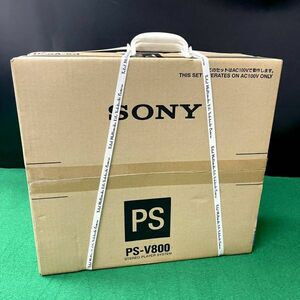 ★☆新品未開封品 SONY/ソニー ステレオプレーヤーシステム/ターンテーブル PS-V800