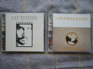 CD　70年代名作　キャットスティーヴンス2枚まとめて　Catch Bull at Four＋Foreigner　輸入盤・中古品　Cat Stevens