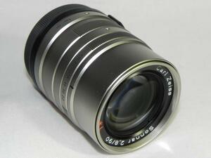 **中古良品　COTAX Cari Zeiss Sonnar 90mm/2.8 レンズ(G用)