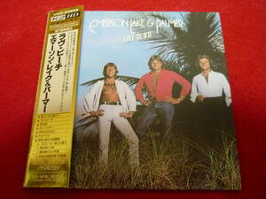 EMERSON LAKE＆PALMER/LOVE BEACH★エマーソン・レイク＆パーマー/ラヴ・ビーチ★国内盤/紙ジャケ/完全限定盤/解説歌詞対訳付/ELP