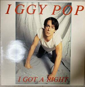IGGY POP / I GOT A RIGHT イギーポップ　Iggy Pop I Got A Right Revenge Records (2) MIG 2レコード, LP1987 Rock Punk