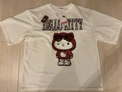 【新品.タグ付き】キティ　サンリオ　ハローキティ　3L キーホルダー付　Tシャツ