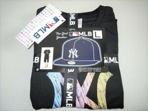 最終値下げ♪1点もの〓NY★YANKEES〓半袖Tシャツ＆ハーフパンツセットL★MLB OFFICIAL〓新品タグ付