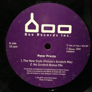 Peter Presta / The New Style EP