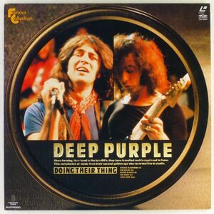 ●LD/レーザーディスク ディープ・パープル(DEEP PURPLE)「DOING THEIR THING」1970年のTV出演映像 SPEED KING, CHILD IN TIME 他