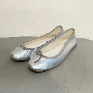 Repetto/ballet shoes/silver/ladies/レペット/バレエシューズ/シルバー/レディース