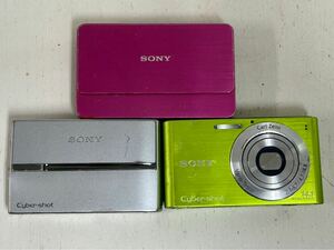 11155h SONY ソニー サイバーショット Cyber-shot DSC-W320 DSC-T9 DSC-T700 コンパクト デジタル カメラ まとめ 3台