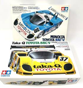 １円～　タミヤ　 1/24 ミノルタ トヨタ 88C-V　タカキュー・トヨタ88C-V　　プラモデル　