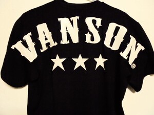 ●新品　バンソン　VANSON　両面プリント　Tシャツ　サイズS●