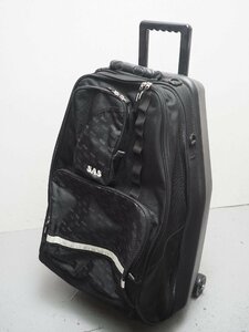 USED SAS エスエーエス 縦型 キャスターバッグ 寸法:46x75x35cm キャリーバッグ 旅行用 2分割 スキューバダイビング用品 [N56454]