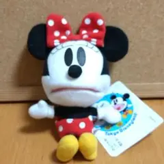 【Disney】ミニーマウス・パペットミニマスコット◆ぬいぐるみ