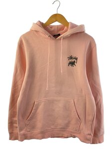 STUSSY◆パーカー/M/コットン/PNK