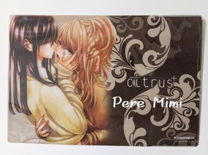 citrus ブックカバー 台湾 限定 海外 非売品 新品未使用 レア イベント 