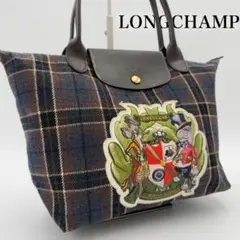 LONGCHAMP ル プリアージュ アップリケ ハンドバッグ