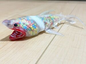 新品 シャークアタック&Co. SHARK ATTACK&Co. ウバザメ サメ フィギュア デアゴスティーニ アンドコ 海の生き物 ブックレット付き