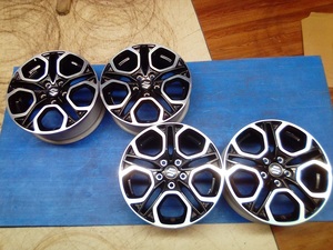 【中古】☆スズキ　スイフトスポーツ純正アルミ☆17×6.5J　114.3-5+50　ハブ径60mm☆等に♪車検用やグレードアップに♪