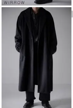 wirrow 23aw Wool Cashmere Chester Coat