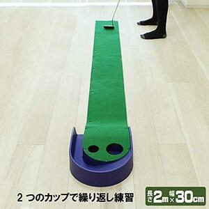 【在庫限り】ツインパターマット(マット幅225mm)_単品 ダイヤゴルフ(DAIYA GOLF) パター練習マット パターマット ゴルフ練習器具 練習用品