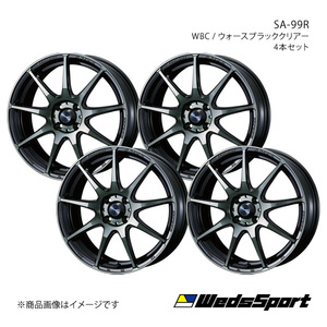 WedsSport/SA-99R フィット GK3/GK4/GK5/GK6/GP5/GP6 アルミホイール4本セット【16×6.5J 4-100 INSET50 WBC】0073870×4